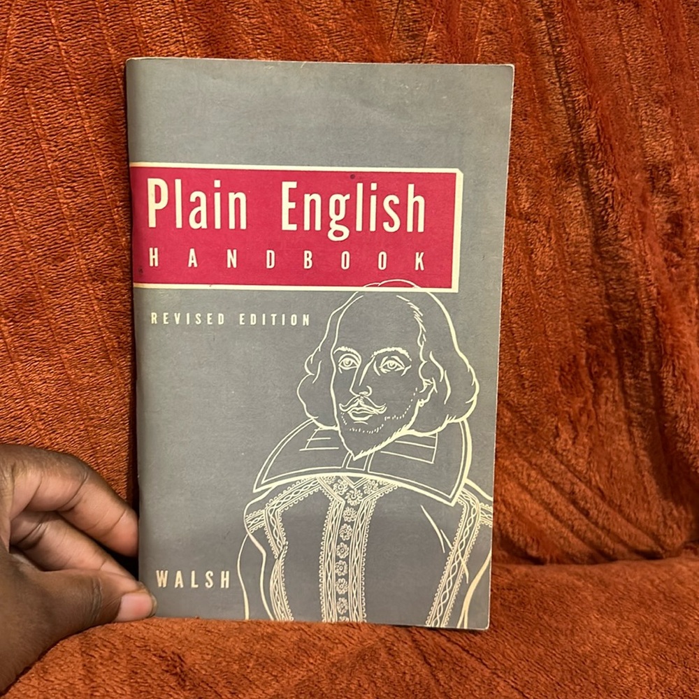 Plain English Handbook Revised Edition ( copyright 1951 )